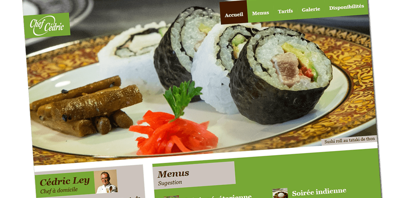 Site internet vitrine et de vente en ligne